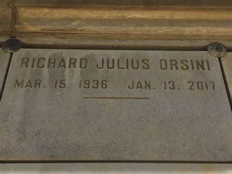 Richard Julius “Dick” Orsini (1936-2017) - Find a Grave Memorial