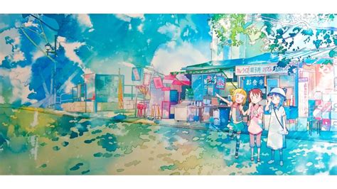 Mitsuboshi Colors Blu Ray Artwork 1920x1080 Animewallpaper
