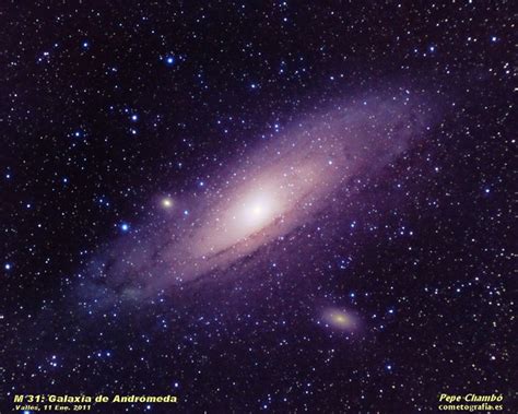 M 31 Galaxia De Andrómeda Cometografía