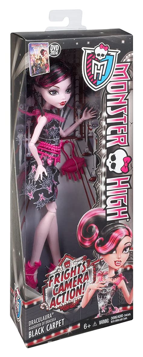 Monster High Frights, Camera, Action! Black Carpet Draculaura Doll