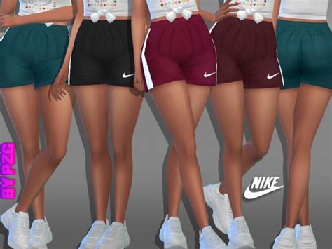 Athletic Shorts 981980 By Pinkzombiecupcakes At Tsr Sims 4 Updates