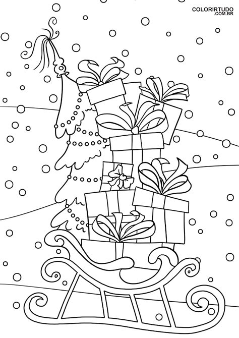 Introduzir 109 Imagem Desenhos Do Natal Para Colorir Br Thptnganamst