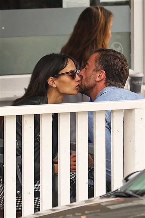 Jordana Brewster Packs On Some Serious Pda With Boyfriend Mason Morfit During A Coffee Date In