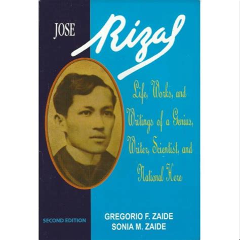 Jose Rizal Life Works And Writings 2nd Ed By Zaide Good Quality Lazada Ph