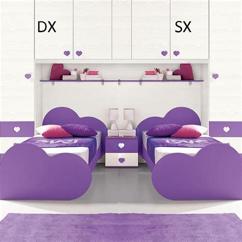 Letti a scomparsa in 80 differenti modelli, matrimoniali, francesi, piazza e mezzo, singoli e letti a castello, letti a scomparsa con divano e mobili letto. Letto singolo Cuore S Girotondo | Kids bedroom furniture ...
