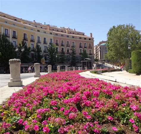 Visit Madrid And Enjoy Walking Down Plaza De Oriente Lovely