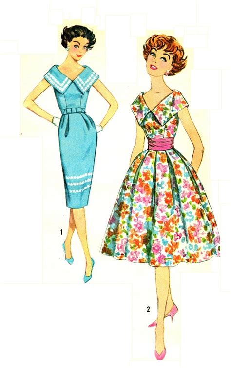 Simplicity 5293 Classy Ladies With Oversized Collars And Amazing