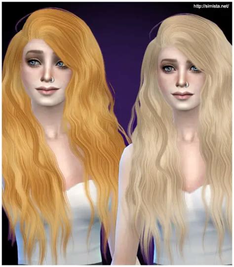 Simista Stealthic Sleepwalking Hairstyle Retextured Sims 4 Hairs