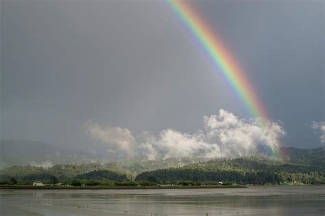 Arcata Bay Rainbow 2 Photograph By Greg Nyquist Fine Art America