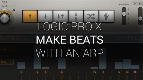 Logic Pro X Making Beats With An Arp Youtube