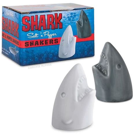 shark salt and pepper shakers salt pepper shakers stuffed peppers shark