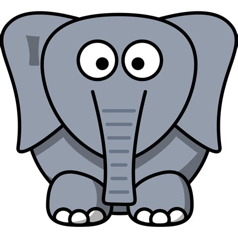 Cartoon Elephant PNG SVG Clip Art For Web Download Clip Art PNG Icon Arts