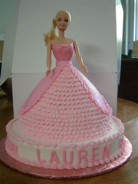 Barbie Doll Cake — Childrens Birthday Cakes Doll Cake Doll Cake