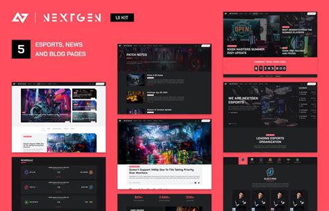 Nextgen Ultimate Multi Purpose Video Gaming And Esports Webflow