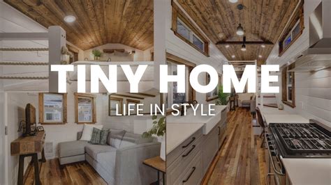 Living In Style In A 30ft Tiny Home Youtube