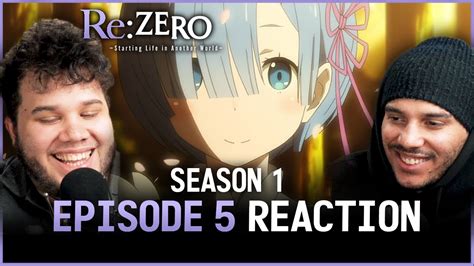 Rezero Season 1 Episode 5 Reaction The Morning Of Our Promise Is