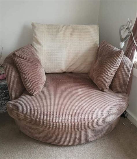 Scs Brown 2 3 Seater Sofa Swivel Sofa Cuddle In Ip1 Ipswich For £100