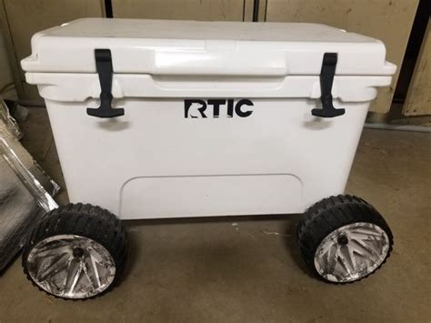 Rtic 45qt Cooler W Badger Wheel Set For Sale In San Antonio Tx Offerup