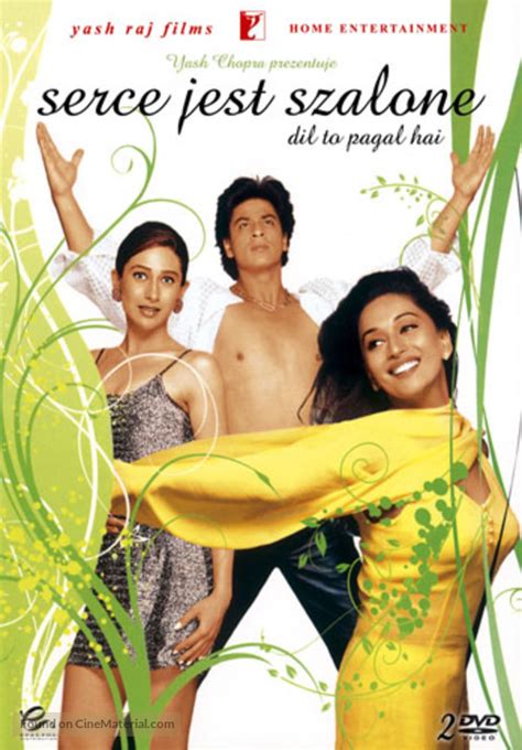 Dil To Pagal Hai 1997 Polish Dvd Movie Cover
