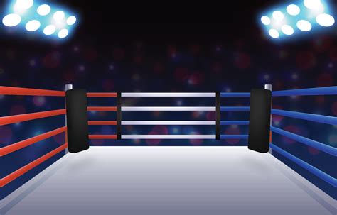 Boxing Ring Stage Background 7394832 Vector Art At Vecteezy