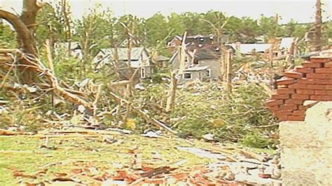Damage from the 1985 barrie tornado. The tornadoes that tore a deadly path of destruction in Ontario in 1985 | CBC Archives