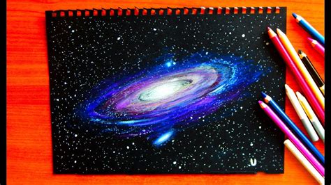 How To Draw A Galaxy 4 Simple Way And Step By Step Vi