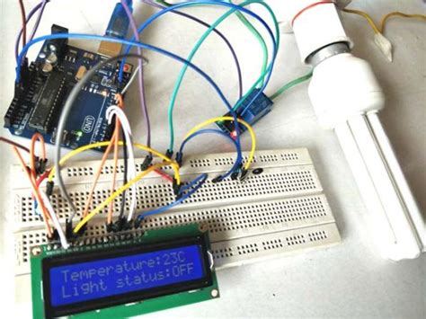 In the last project i made a simple light dimmer using arduino where the intensity of light is controlled with a potentiometer, now in this project i'm going to show how to add a remote control to the so that the lamp brightness is controlled from ir remote control. Temperature Controlled AC Home Appliances using Arduino ...