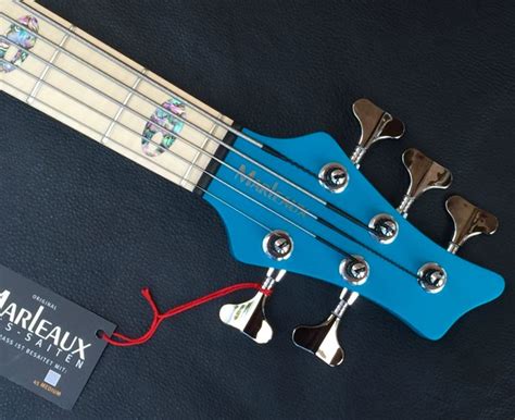 Marleaux Consat Custom Bass Guitar ” Turquoise “ Luthiers Access Group