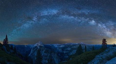 3840x2160 Resolution Yosemite National Park Milky Way 4k Wallpaper