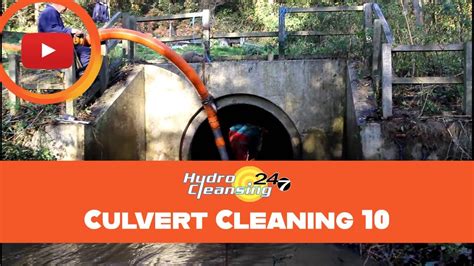 Culvert Cleaning 10 Hydro Cleansing Ltd Youtube