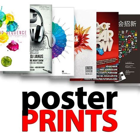Cheap Poster Printing Personalised Any Size Etsy