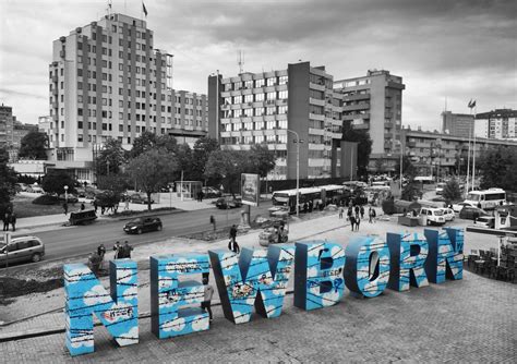 “newborn” The Emotional Monument Of Kosovo