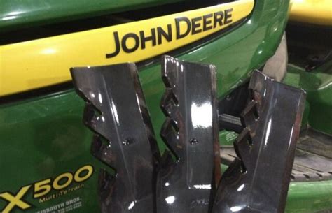Set3 54 Gator Mulching Mower Blades For John Deere X500x520x530