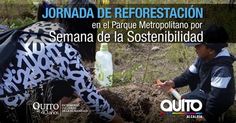 Con reforestación inicia la Semana de la Sostenibilidad Quito Informa