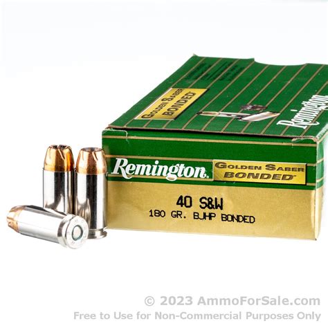50 Rounds Of Discount 180gr Jhp 40 Sandw Ammo For Sale By Remington