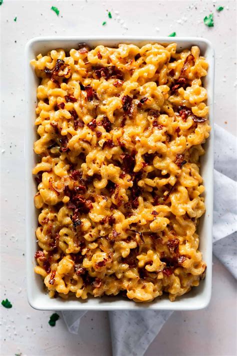 First, i can buy higher quality cheese, and second, i get a you can freeze this unbaked casserole and then bake it later, but the mac and cheese isn't quite as creamy as it would be if you baked it straight away. 21 Of the Best Ideas for Bacon Baked Macaroni and Cheese ...