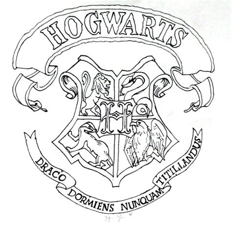 Harry potter house crests coloring pages 1. Ravenclaw Crest Coloring Pages at GetColorings.com | Free ...