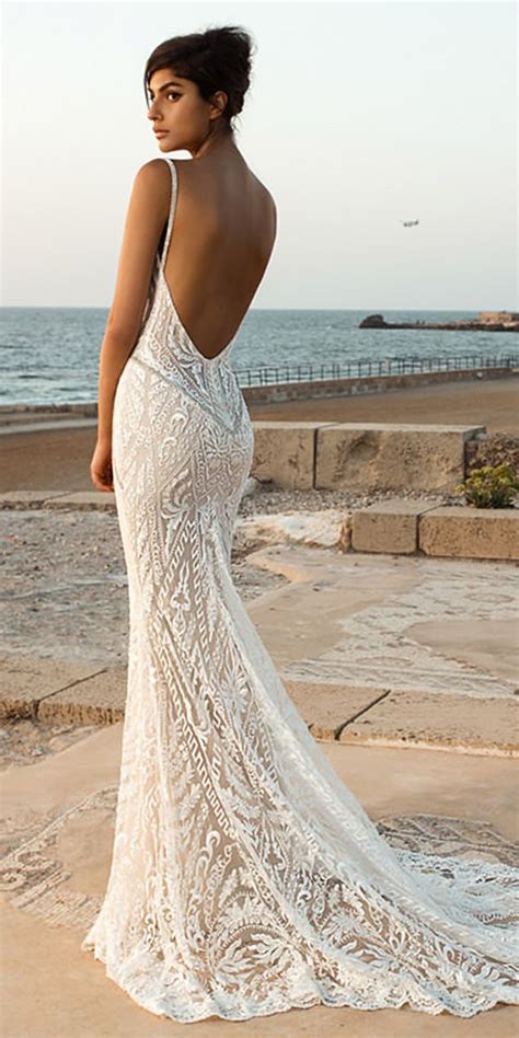 Lace Beach Wedding Dresses That Are Fantastic Abito Da Sposa Scollato
