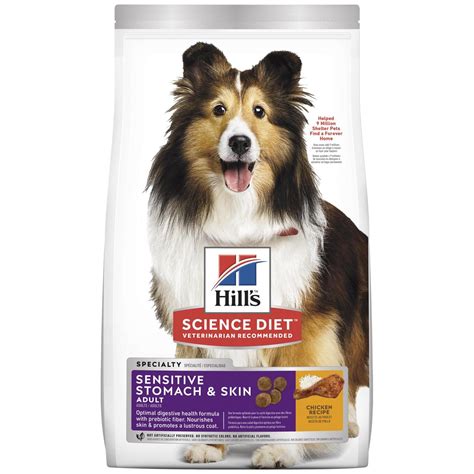 With wholesome ingredients and the right nutrients, hill's science diet is precisely prepared to offer your cat the nutrition she needs for lifelong health. Hill's Science Diet Adult Sensitive Stomach & Skin Dry Dog ...