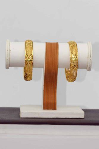 Hr Sales Golden Hr 702 Traditional Gold Plated Bangle Set At Rs 75pair In Surat