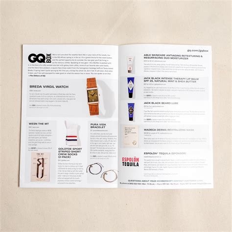 Gq Best Stuff Box Review Spring 2023 Msa