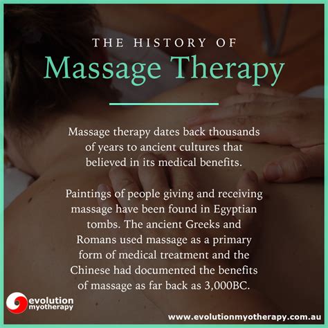 Massage Therapy History Myotherapy And Massage In Moonee Ponds And Surrounding Suburbs