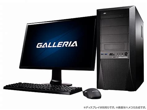 Galleria，geforce搭載の「sekiro」推奨デスクトップpcを発売