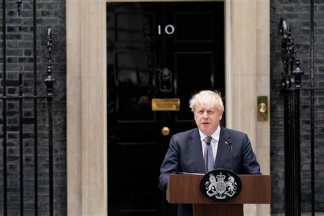Text Of Prime Minister Boris Johnsons Resignation Speech