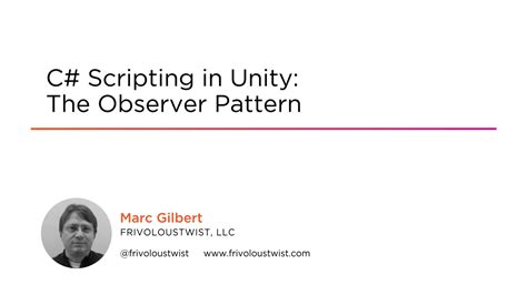 C Scripting In Unity The Observer Pattern Unity Learn