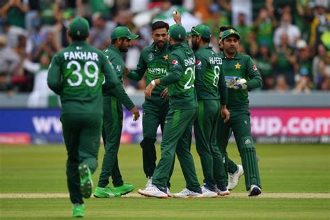 Pakistan Win The Match Against South Africa During Icc Cricket World