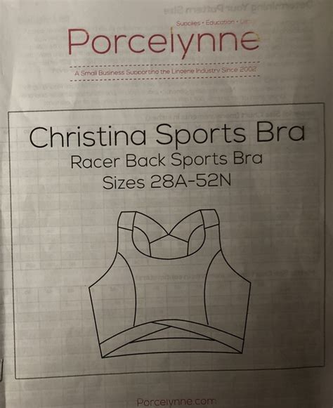 porcelynne christina sports bra pattern review by redheadmommy