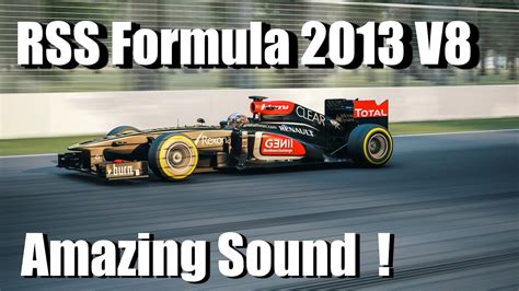 New Formula 1 Mod For Assetto Corsa RSS Formula 2013 V8 Amazing