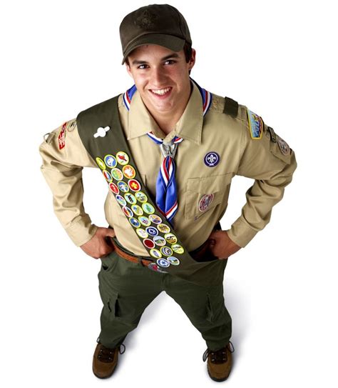 Bsa Boy Scout Uniform Tan Boy Scout Uniform Boy Scouts Scout