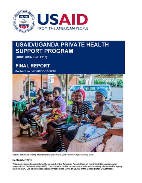 Usaid Reporting Template